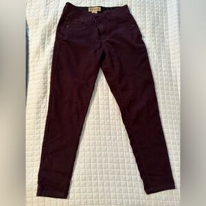 Democracy Maroon/Berry pants. Ab Technology.
